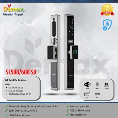 Khóa thông minh Demax SL588 SD