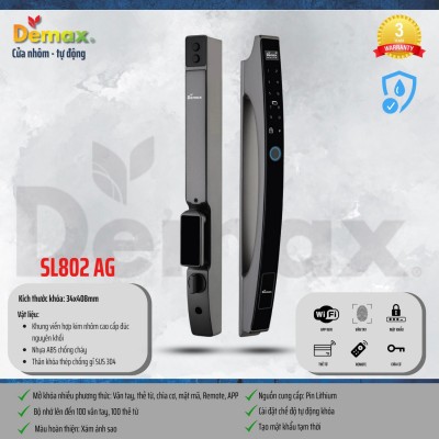 Khóa thông minh Demax SL802 AG - APP