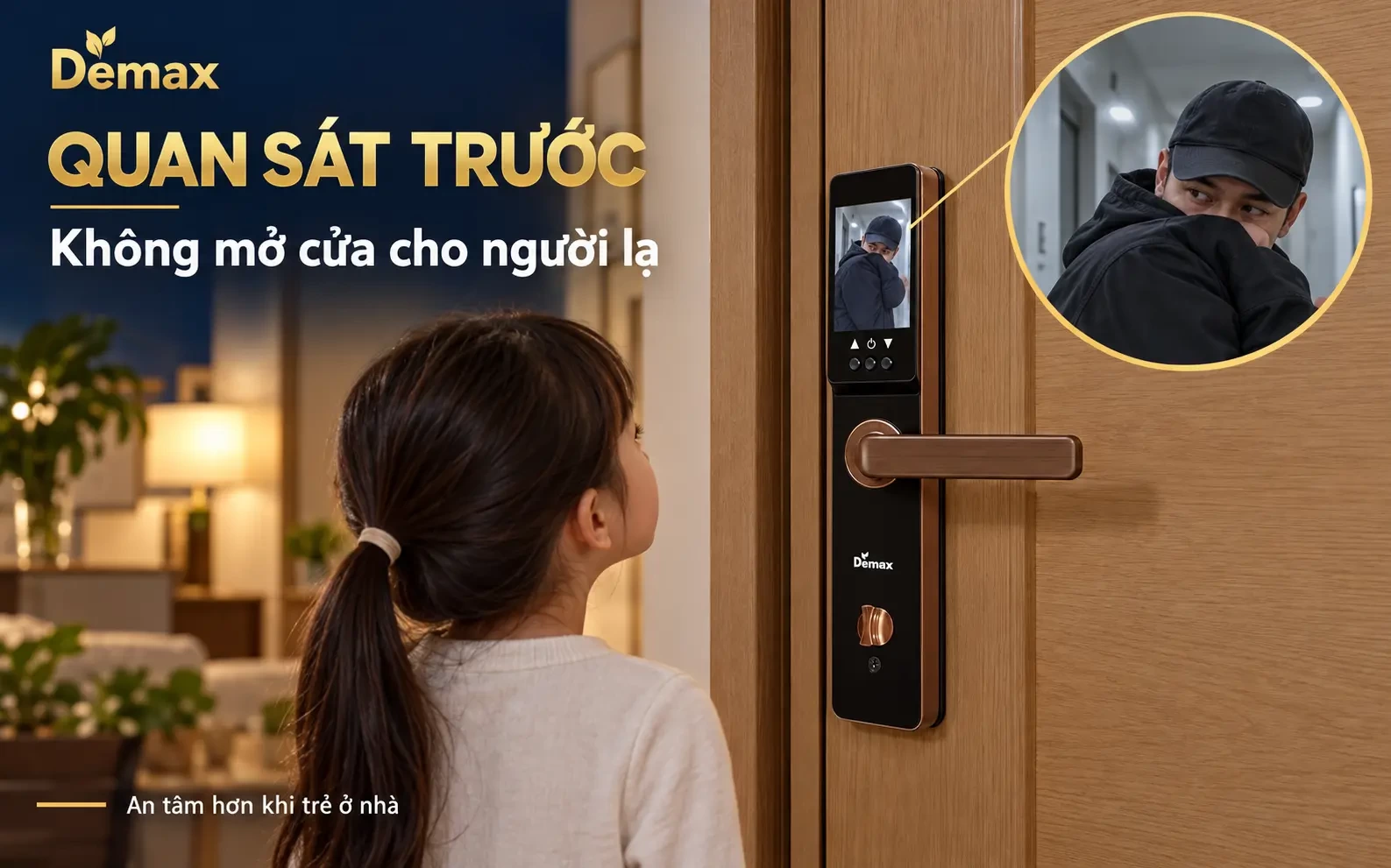 Lợi ích của khoá cửa màn hình chuông