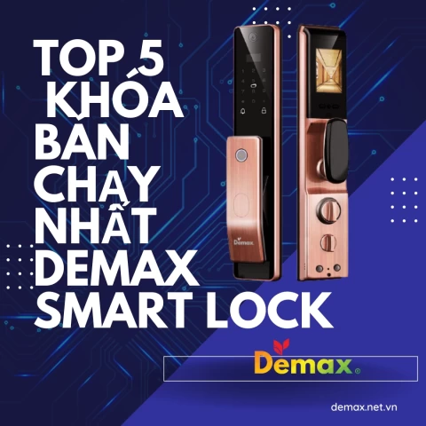 Top 5 khóa thông minh bán chạy nhất của Demax
