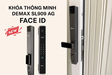 Đánh giá toàn diện khóa thông minh Demax SL909 AG FACE ID: Công nghệ bảo mật đột phá cho ngôi nhà hiện đại