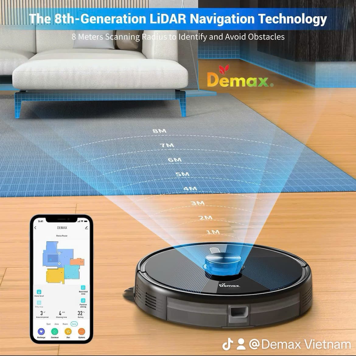 Robot Hút bụi Demax