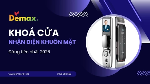 8 Mẫu khoá cửa nhận diện khuôn mặt đáng mua 2026