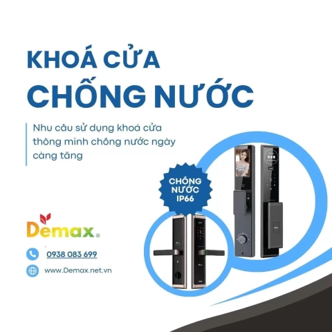 4 Loại Khoá Cửa Chống Nước Demax – Giải Pháp Tối Ưu Cho Mọi Loại Cửa Ngoài Trời