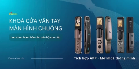 3 Mẫu Khóa Cửa Vân Tay Màn Hình Chuông – Lựa Chọn Hoàn Hảo Cho Căn Hộ Cao Cấp