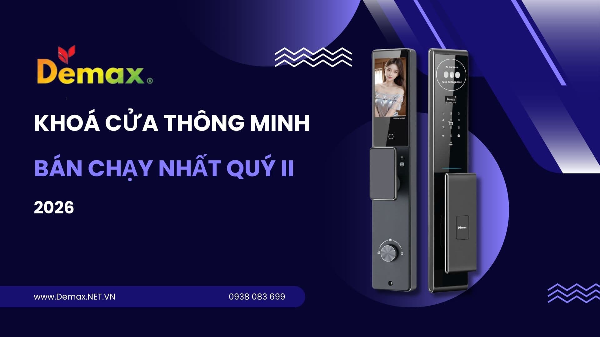 Khoá cửa thông minh bán chạy nhất quý II 2026