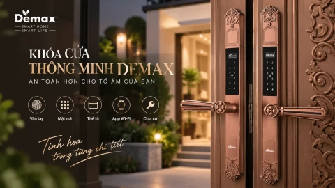 Khóa vân tay chống nước Demax có gì nổi bật?