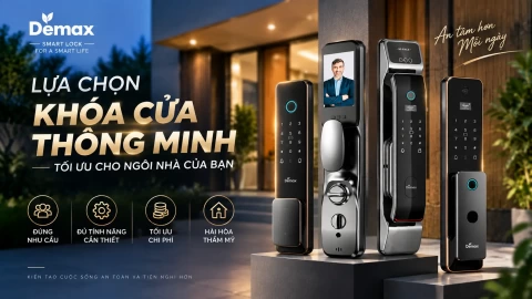 Lựa chọn khóa cửa thông minh tối ưu là như thế nào?