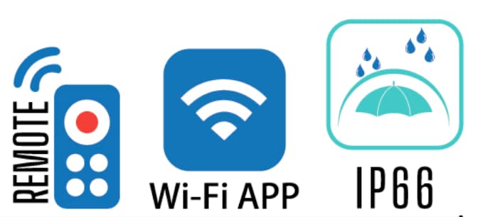 Khoá cổng chống nước Face-ID