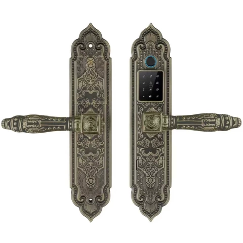 Khóa cửa phòng Biệt Thự EL350 Green Bronze